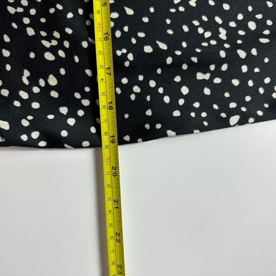 Minx & Moss Black Button Up Blouse Size 8