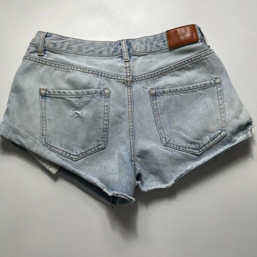 Glassons Denim Womens Blue Denim Shorts Size 8