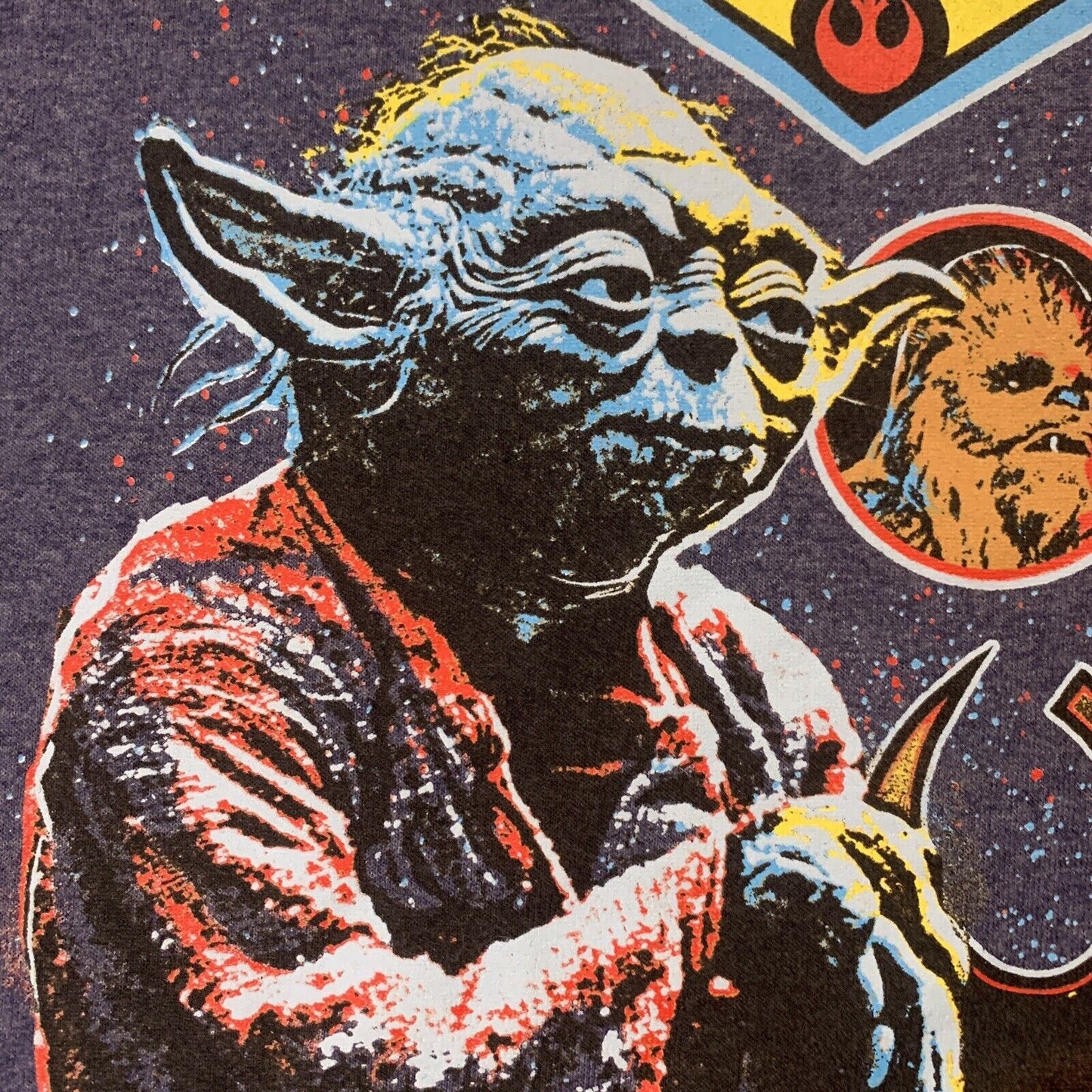 Star Wars Rebels Use the Force Mens Blue T-Shirt Medium Approx