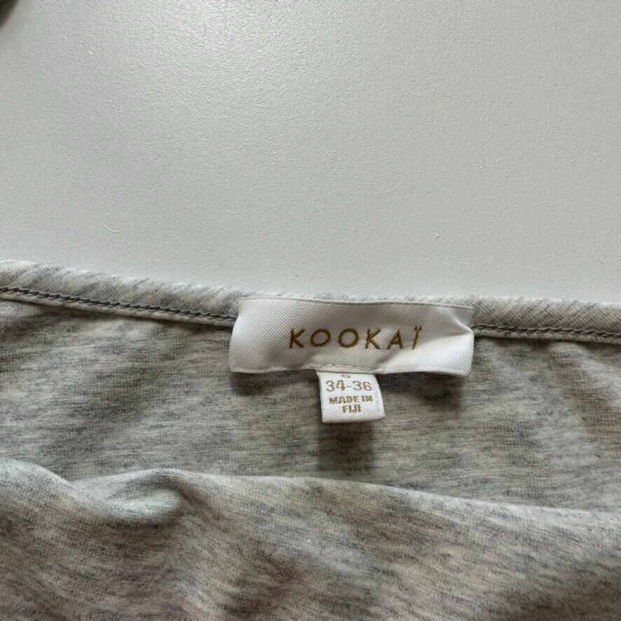Kookai Womens Grey Top Size 0