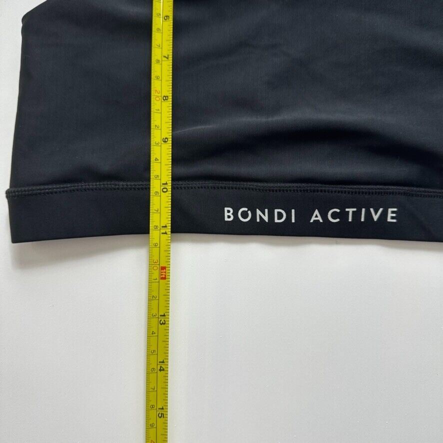 Bondi Active Womens Black Sports Bra Size 14