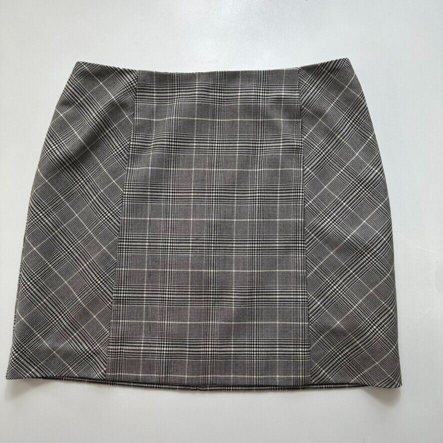 H&M Womens Plaid Mini Skirt Size US 6 / UK 10
