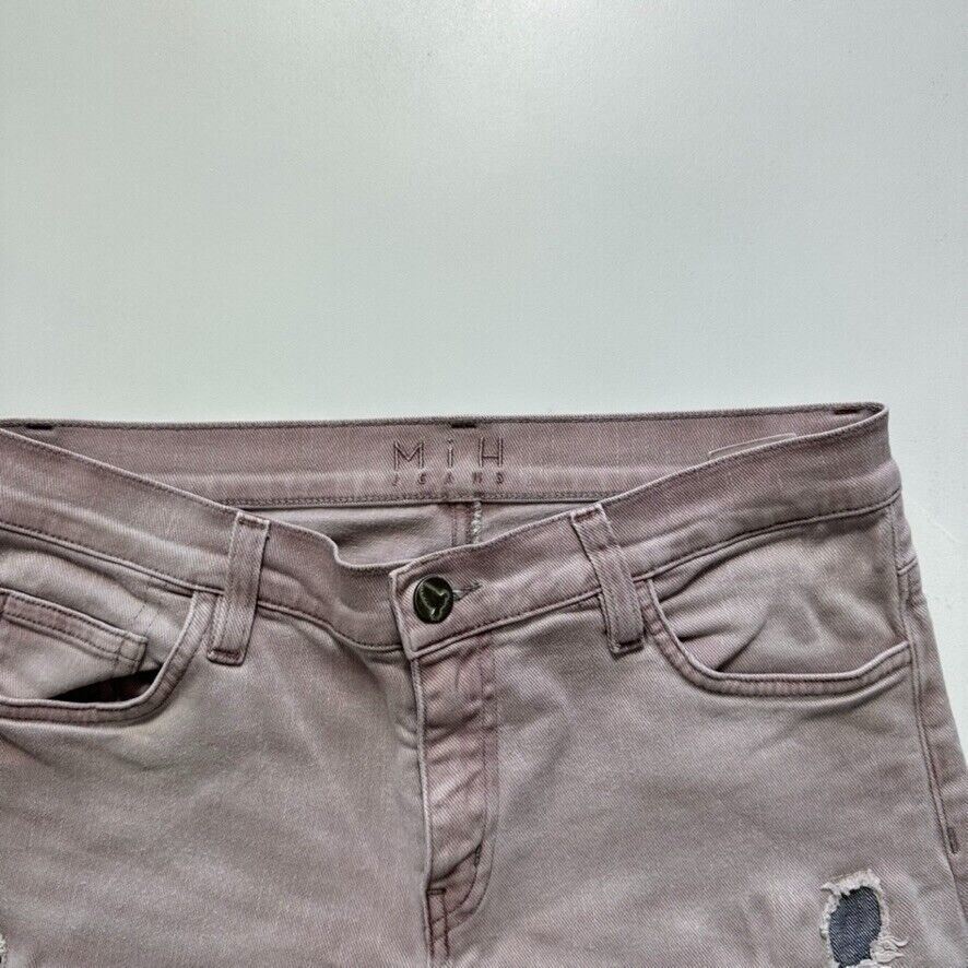 Mih Women's Cropped Distressed Skinny Jeans Size 24