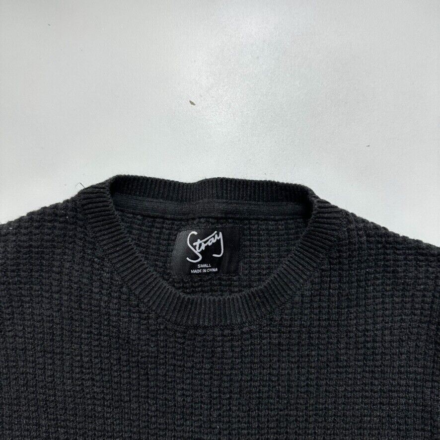 Stray Mens Crew Neck Pullover Sweater Size Small
