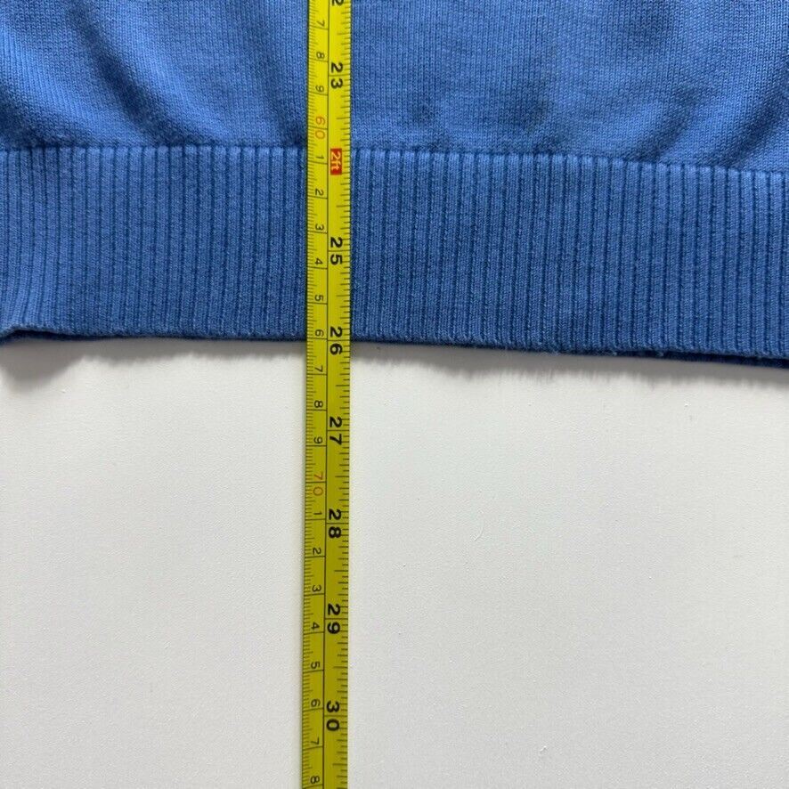 Tommy Hilfiger Mens Blue Sweater Jumper Size Large