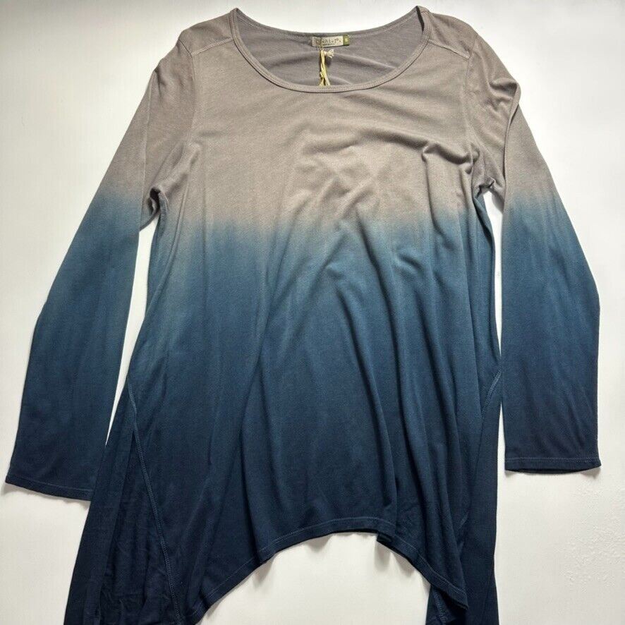 Chalet et Ceci Womens Long Sleeve Tunic Top Size Small (New)