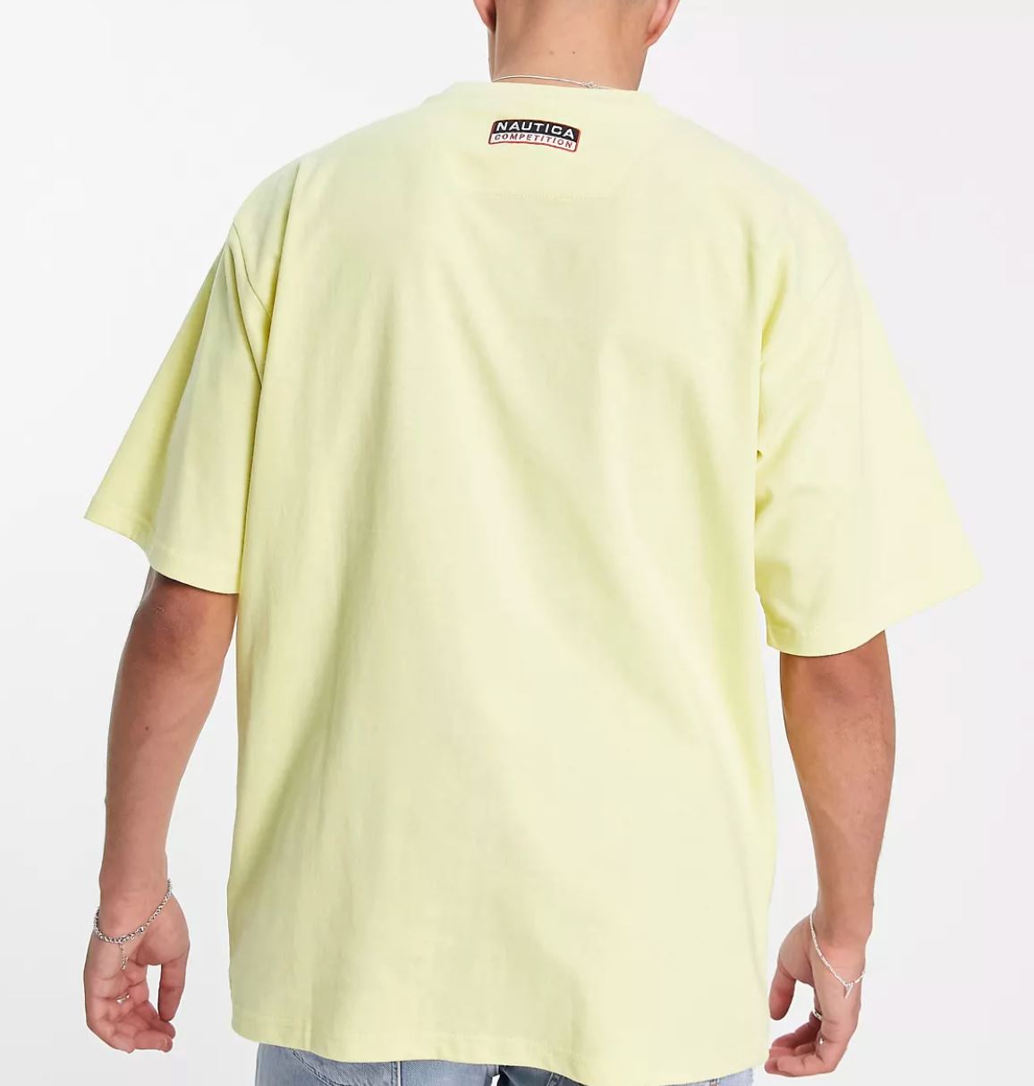 Nautica Mens Yellow T-Shirt Size Large (New)