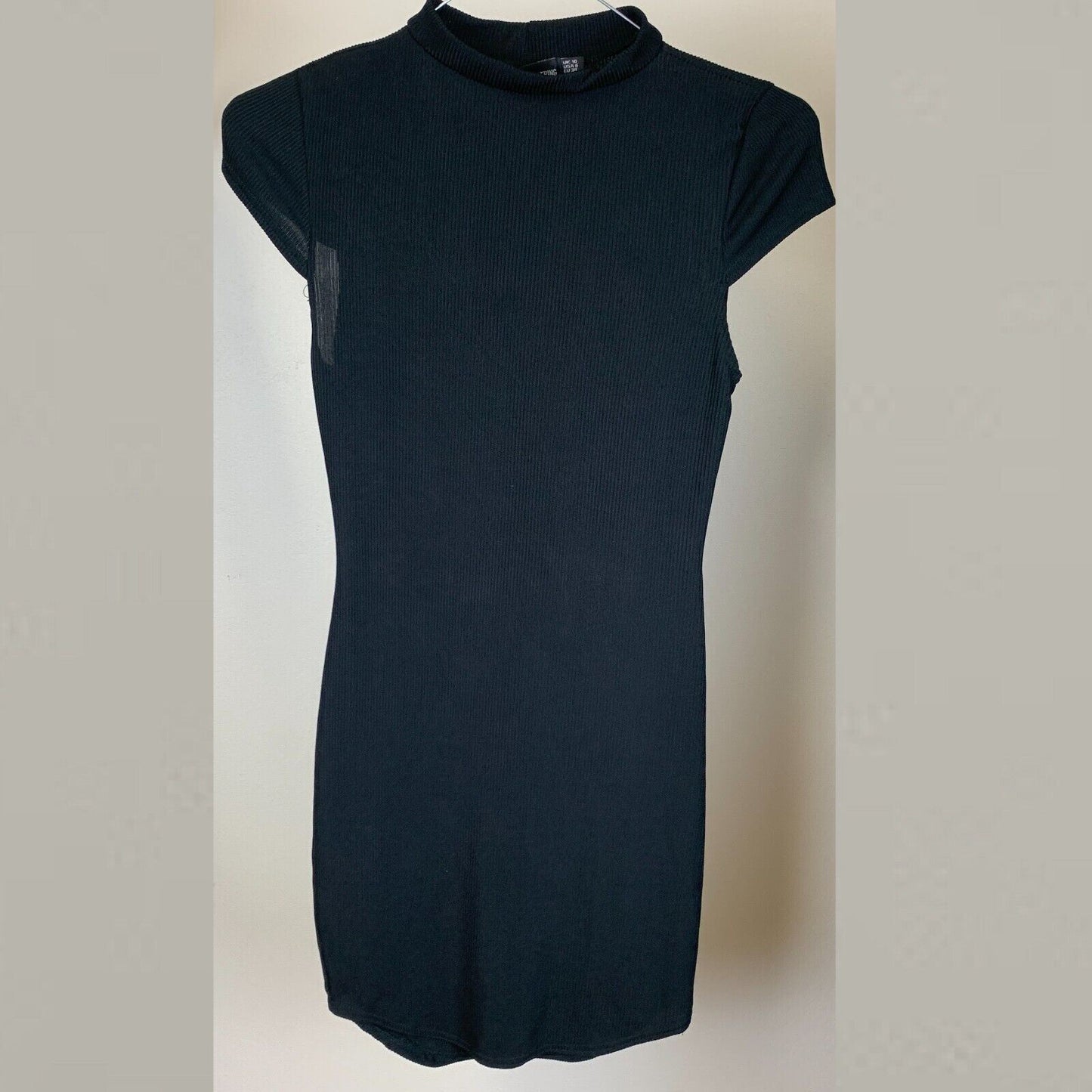 PrettyLittleThing Womens Black Dress Size 10 (New)