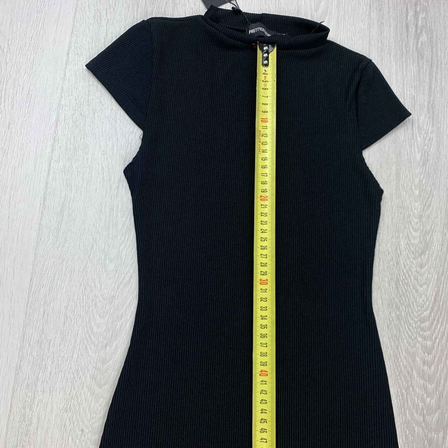 PrettyLittleThing Womens Black Dress Size 10 (New)