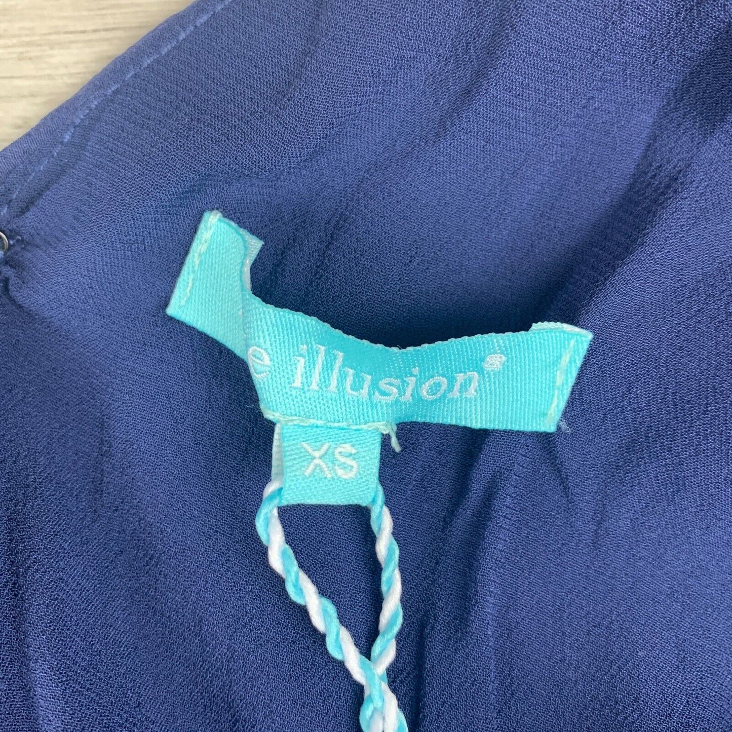 Blue Illusion Womens Blue Dress Size XS (New)