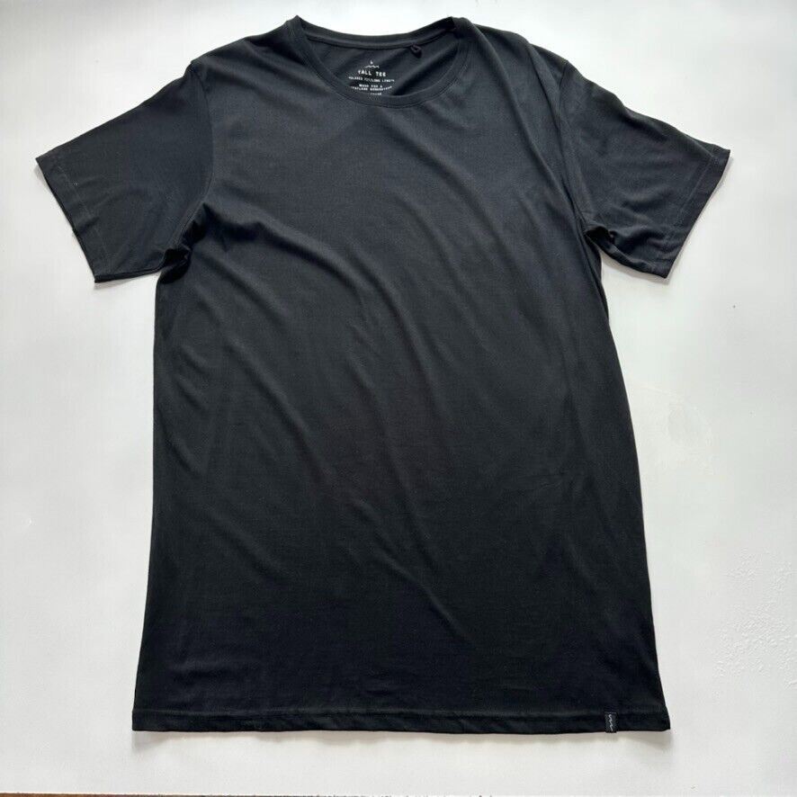 Factorie Mens Black Tall Tee T-Shirt Size Large