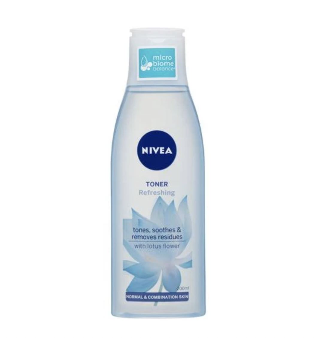 NIVEA Daily Essentials Refreshing Face Toner 200ml (2 x Bottle)