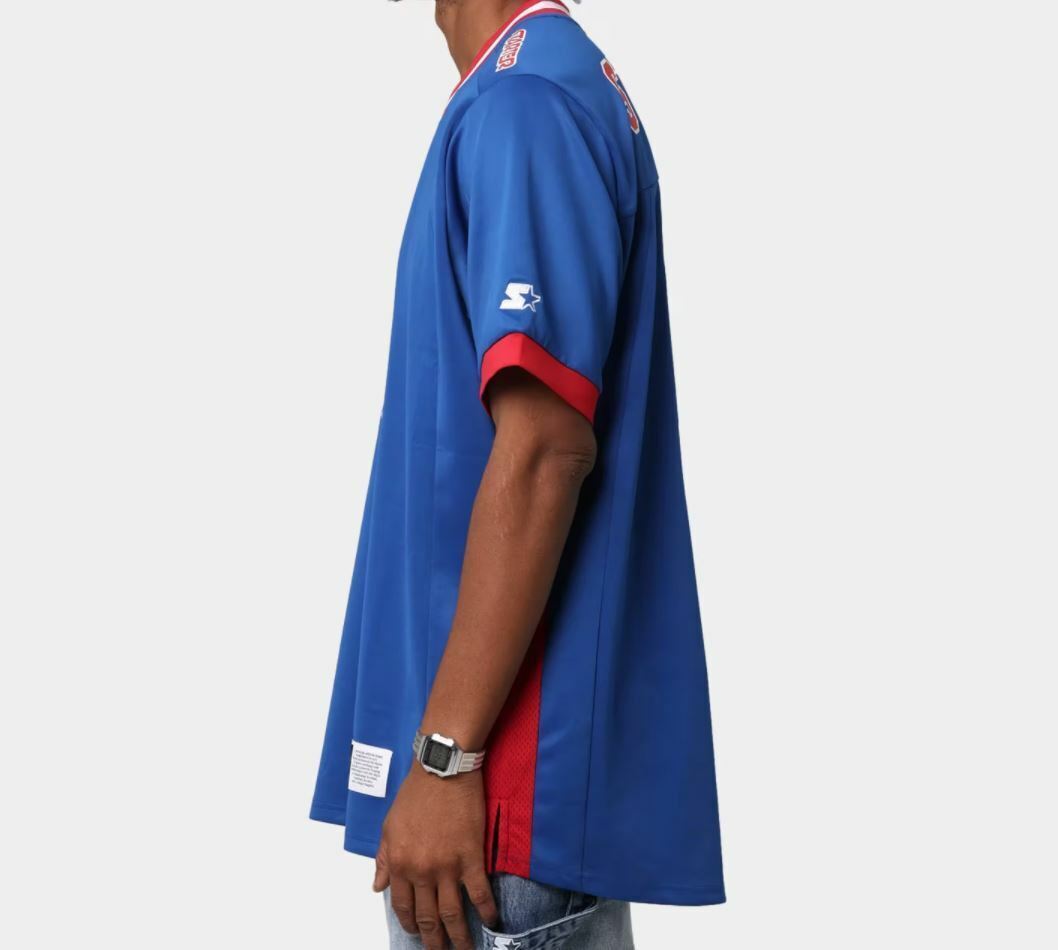 Starter Gridiron Football Jersey Blue & Red Size Large New with Tags