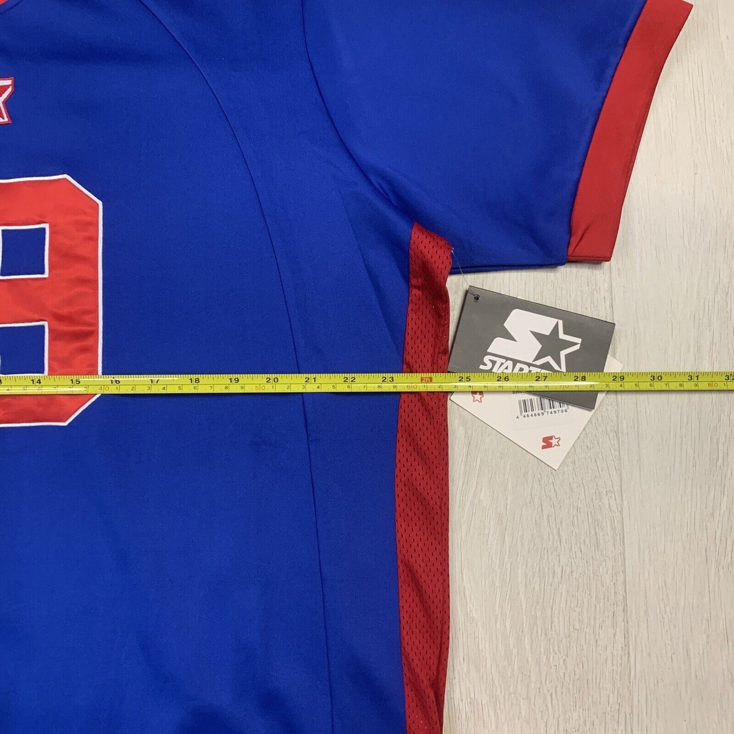 Starter Gridiron Football Jersey Blue & Red Size Large New with Tags