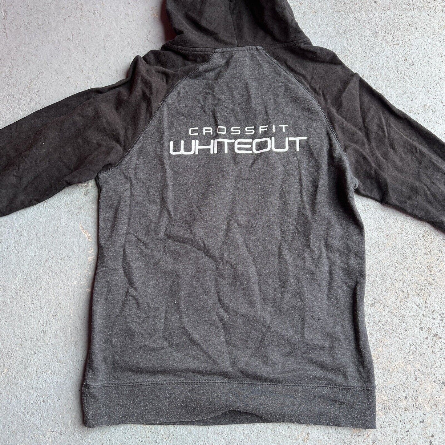 Womens Crossfit Whiteout Hoodie Size XS