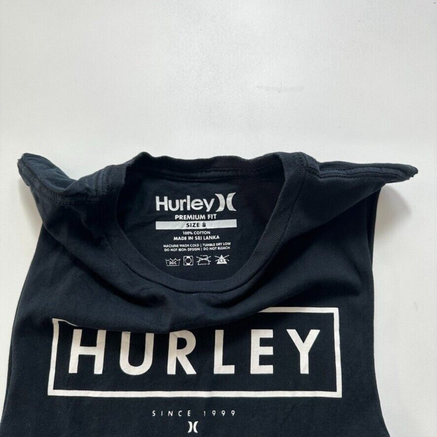 Hurley Premium Fit Boys Muscle T-Shirt Size 8 Years