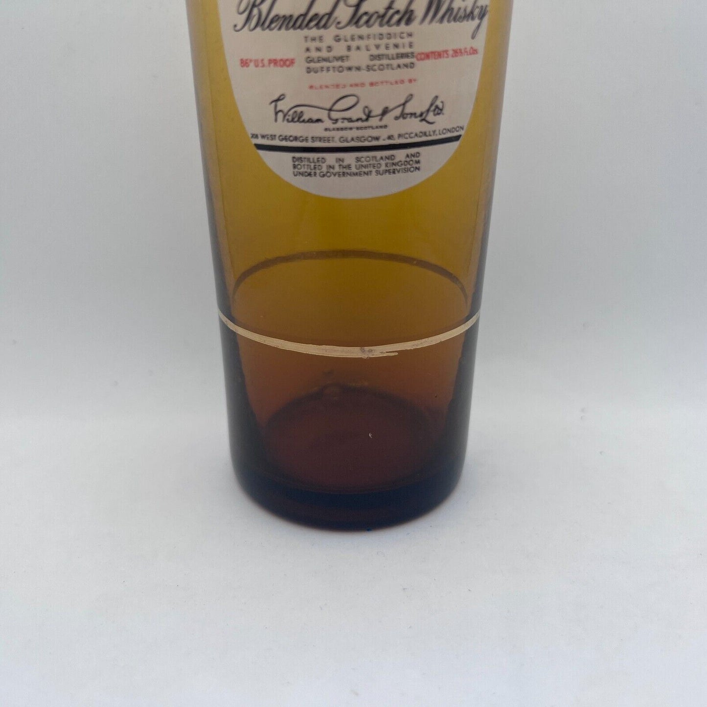 Grant's Stand Fast Scotch Whisky Tall Drinking Glass