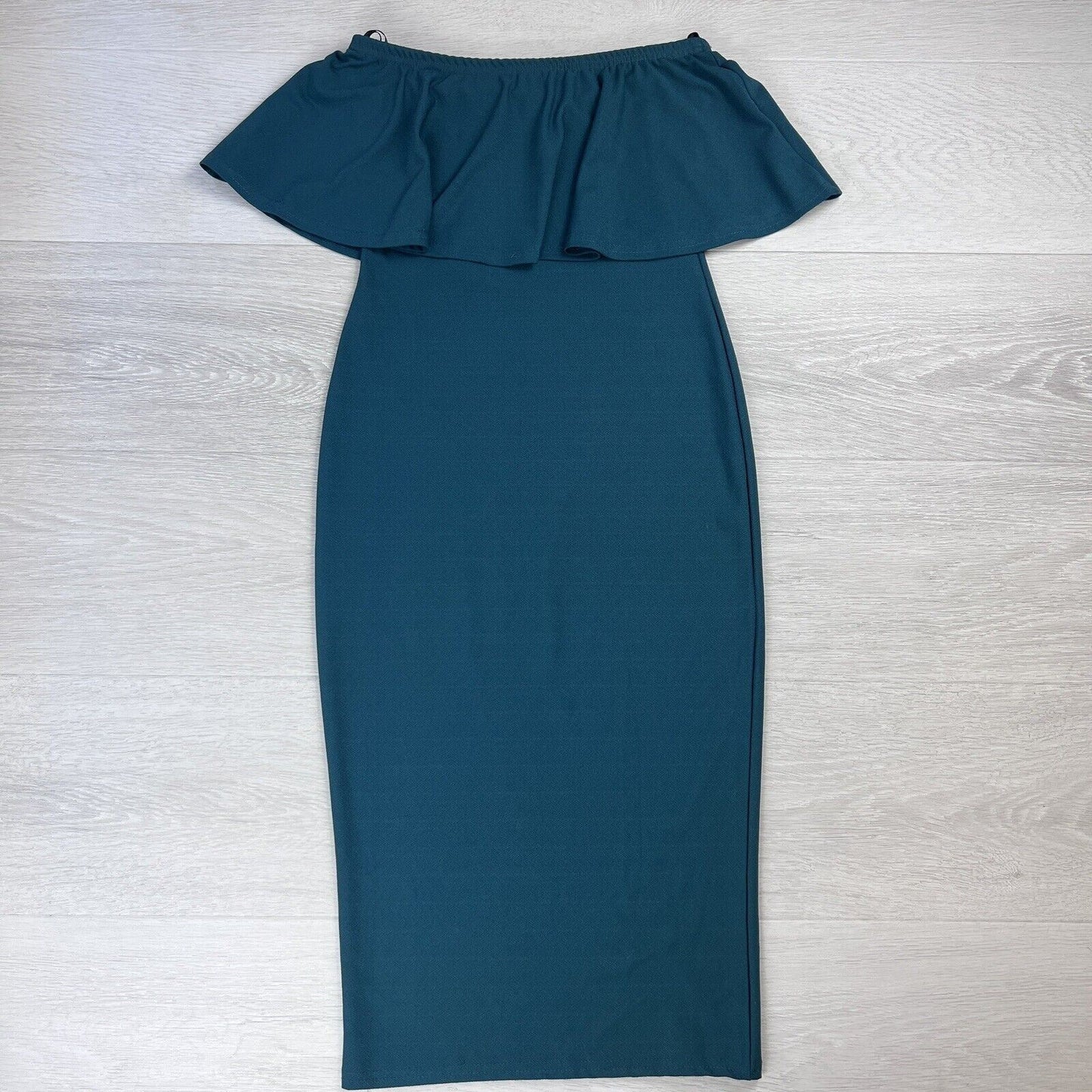 Misguided Womens Green Body Con Dress Size 8