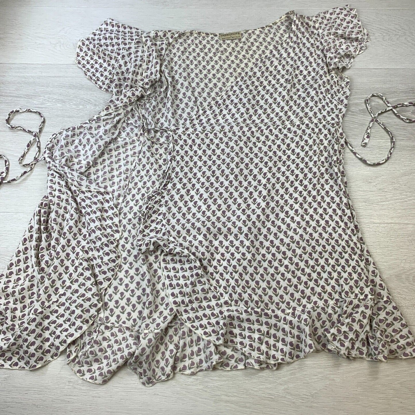 Tree of Life Womens Light Summery Rayon Short Dress Size L