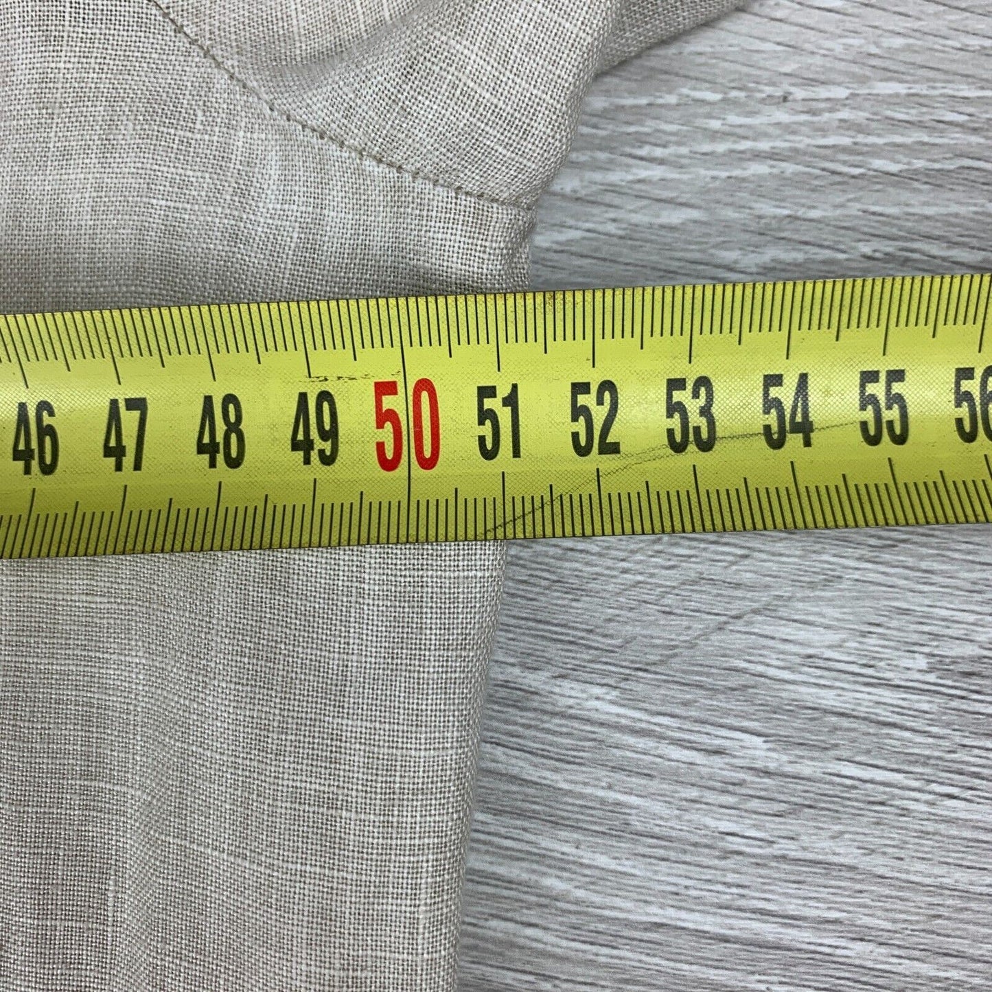 Marc O'Polo Womens Linen Beige Shirt Dress Size 38 / 8 AU