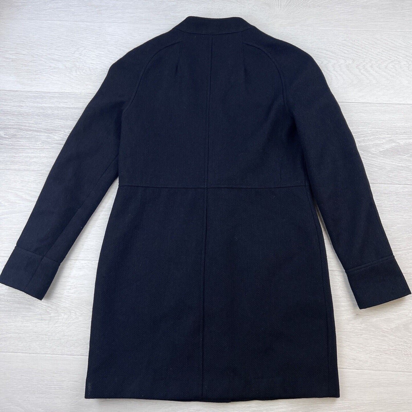 Jeanswest Womens Black Overcoat Size 8