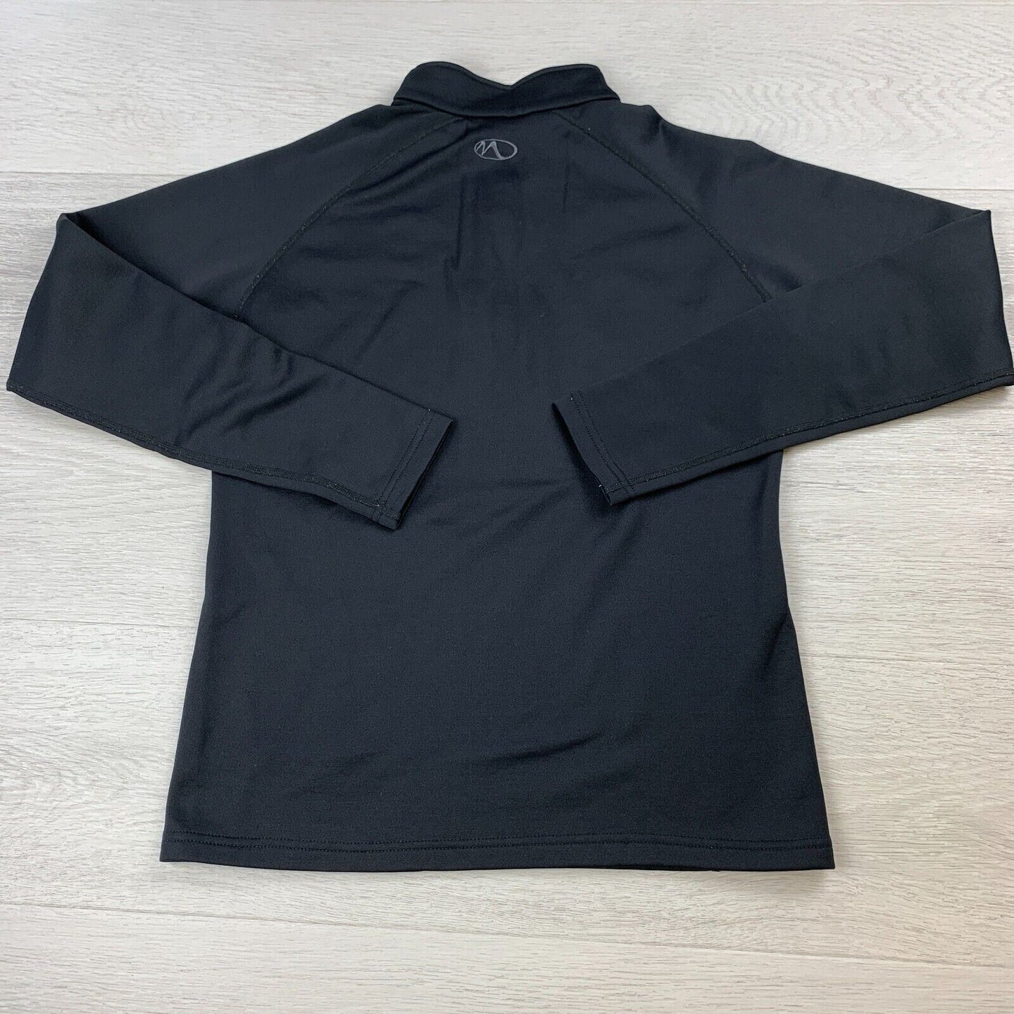 Marker Black Fleece Jumper Size Small Approx