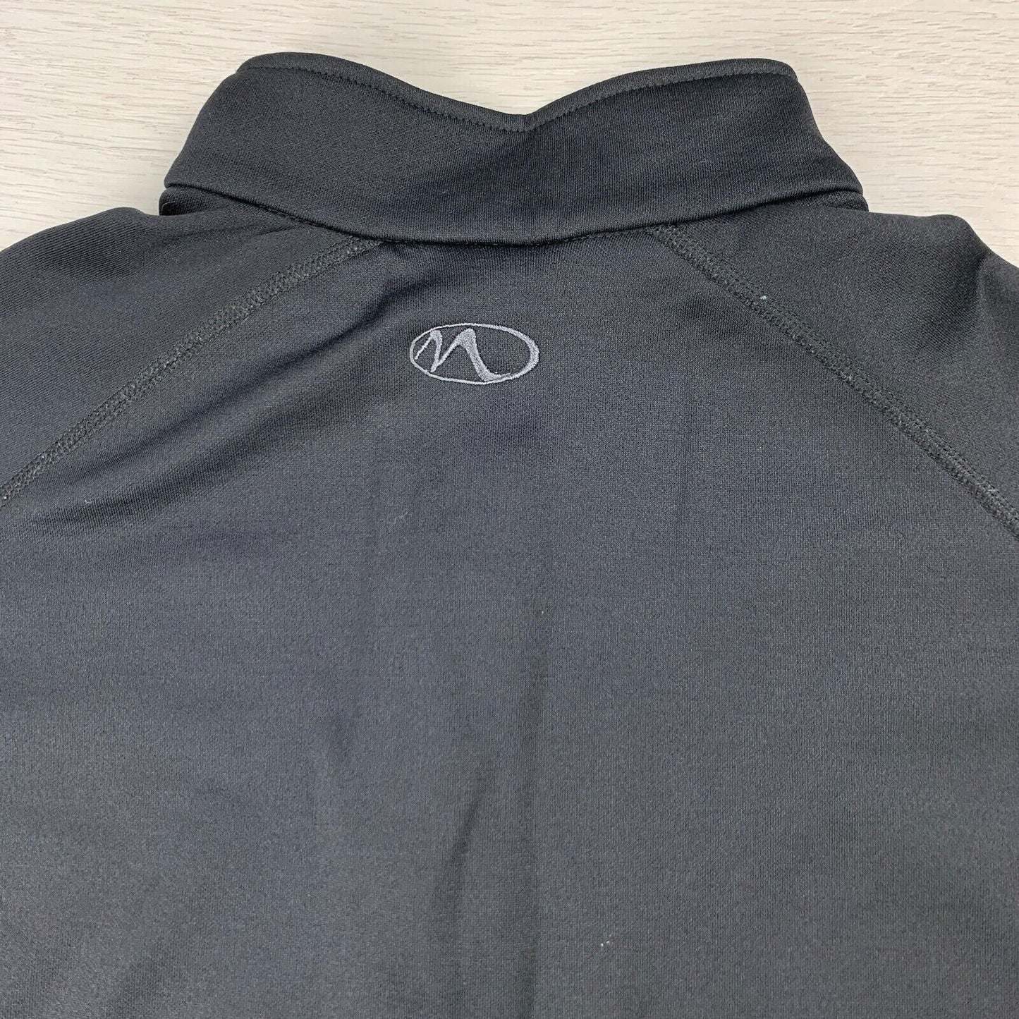 Marker Black Fleece Jumper Size Small Approx