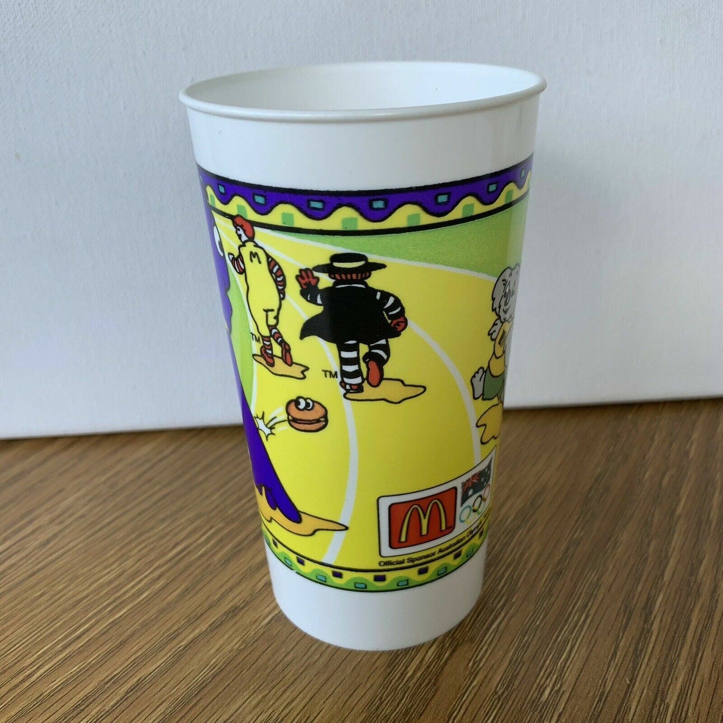 1996 Vintage McDonalds Australia Olympics Collectable Plastic Cup