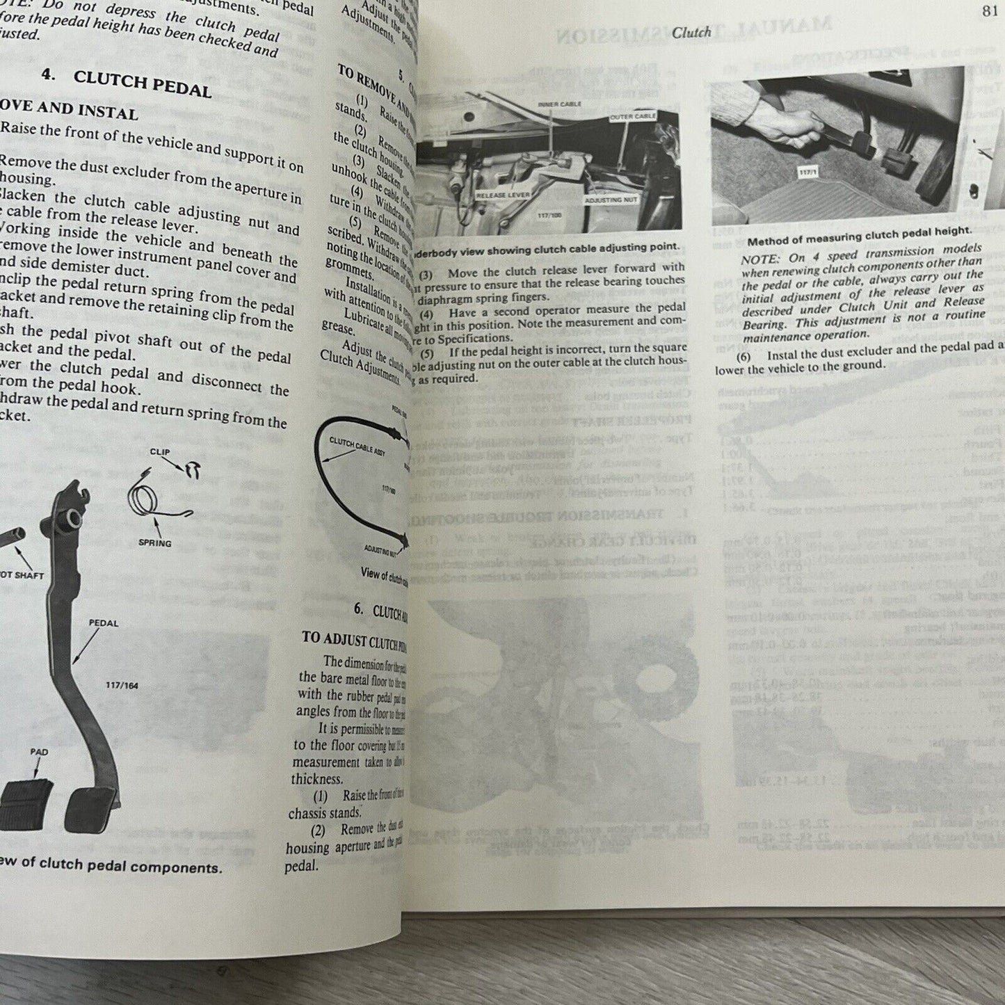 Gregorys Holden Commodore VH Series 6 CYL. Service & Repair Manual