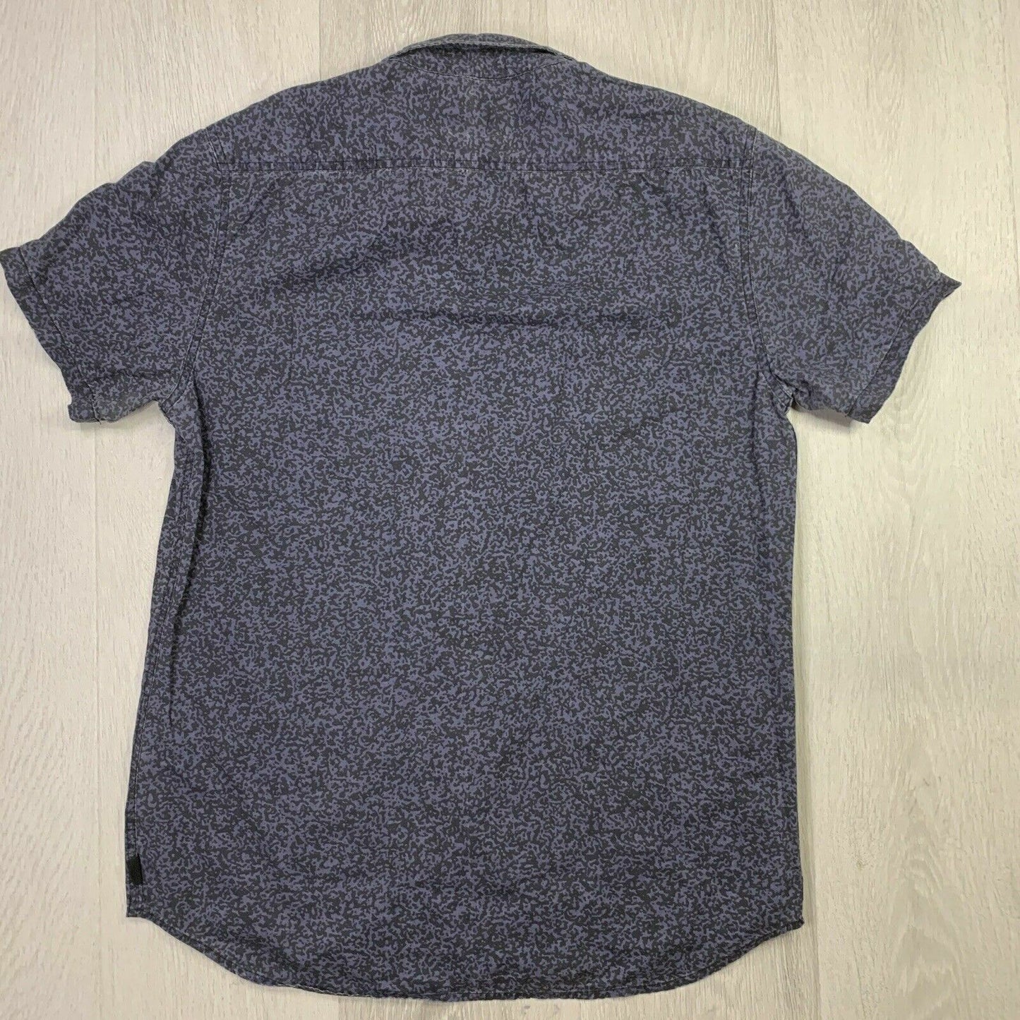 Quicksilver Mens Button Up Short Sleeve Party Shirt Size M
