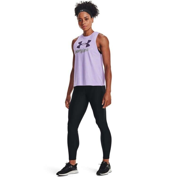 Under Armour Womens Purple Workout Tank Top Size XS (New)