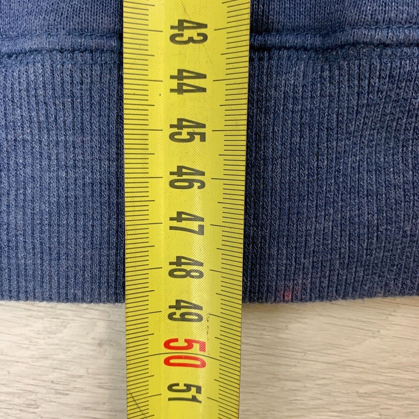 L.M.A Womens Cropped Oversized Full Zip Navy Hoodie Size Small