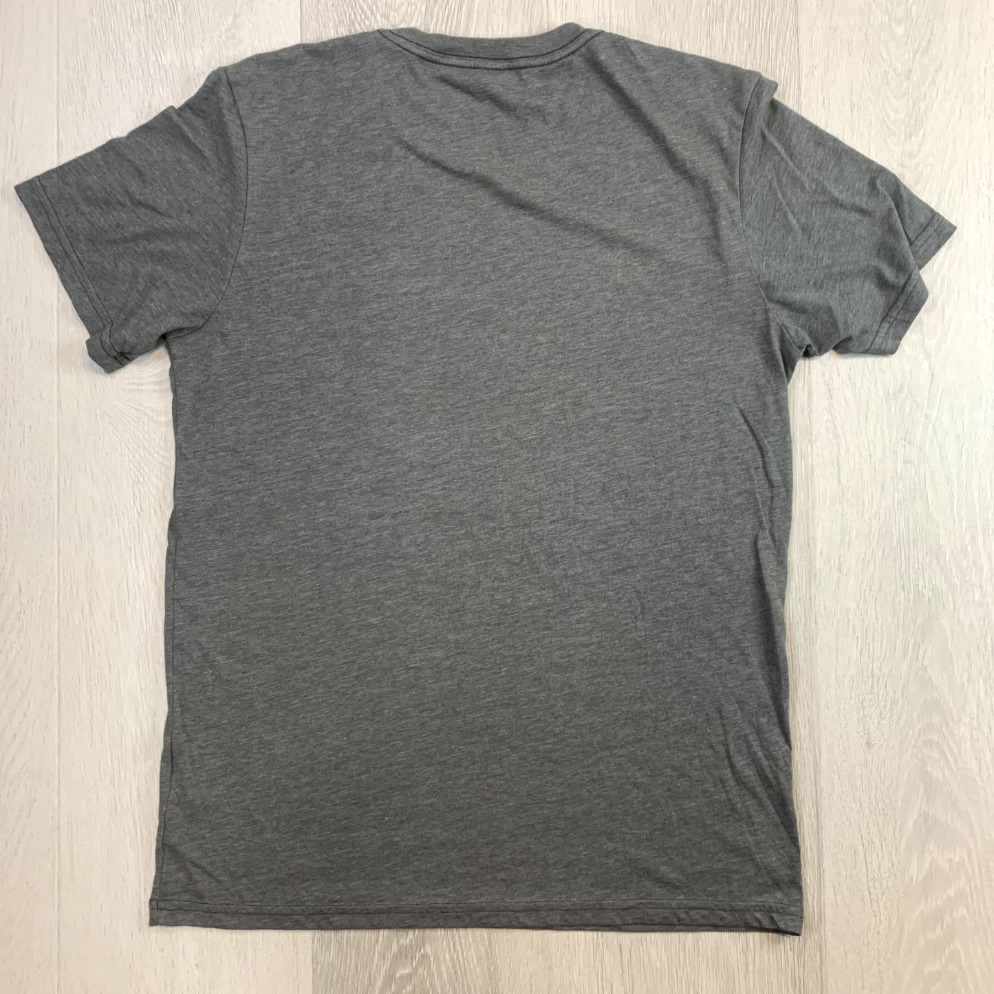 adidas Mens Grey Crew Neck T-Shirt Size Medium