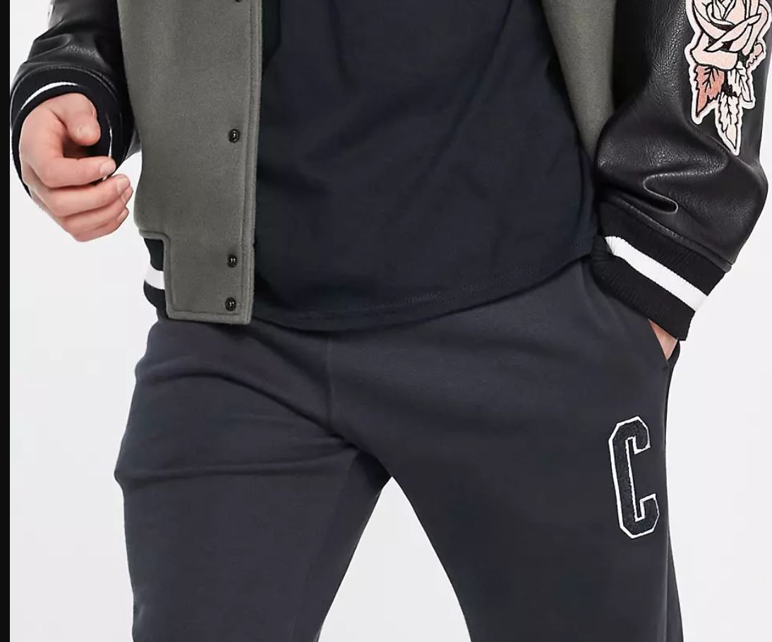 Champion Men Black Trackies Size Large (New)