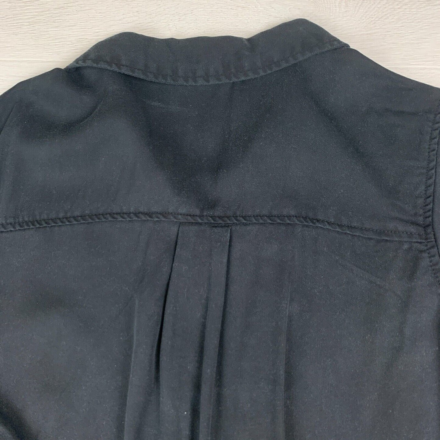 Time and Tru Womens Black Sleeve Top Size Small
