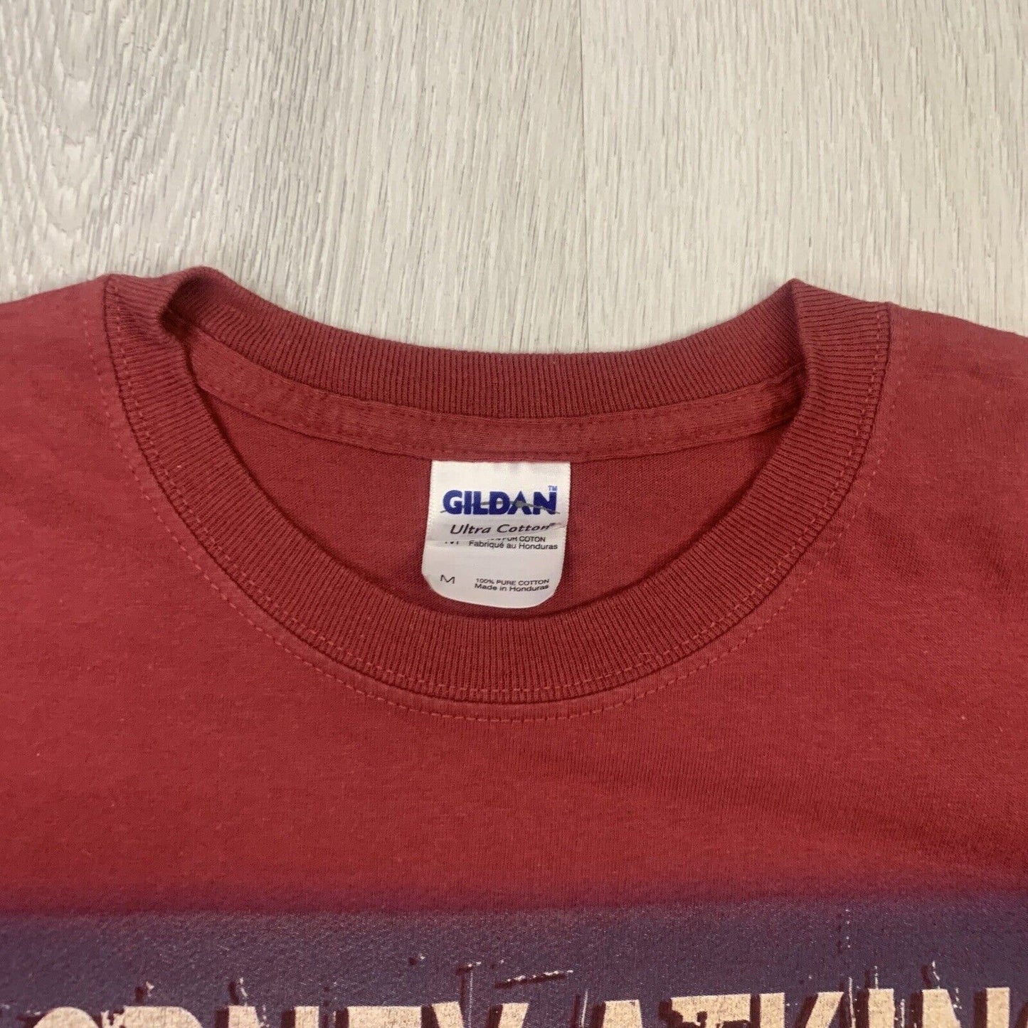 Rodney Atkins Country Music Tour 2007/08 Mens Red T-Shirt Size Medium