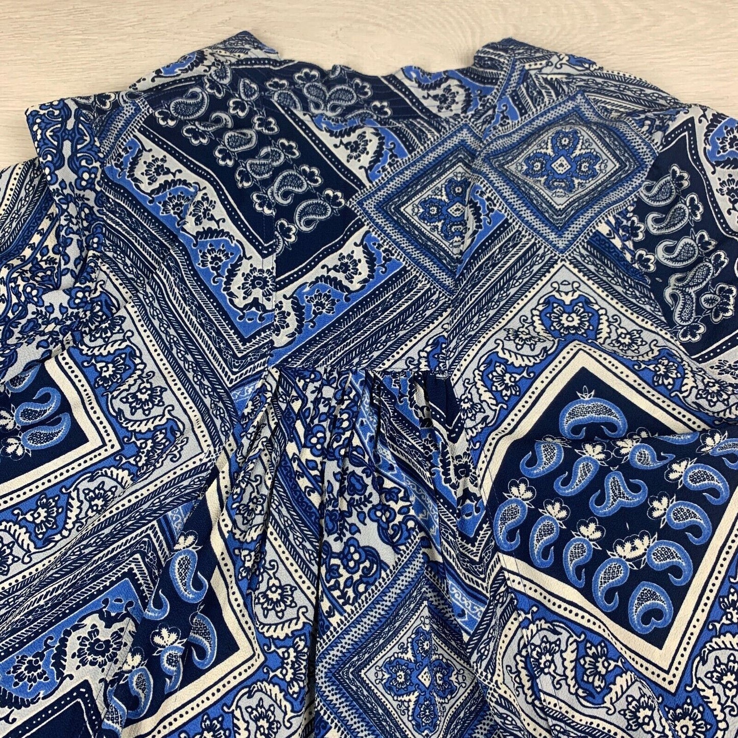 JV Womens Blue Blouse Size 8