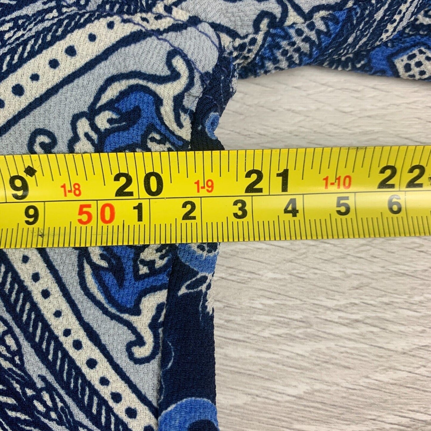 JV Womens Blue Blouse Size 8