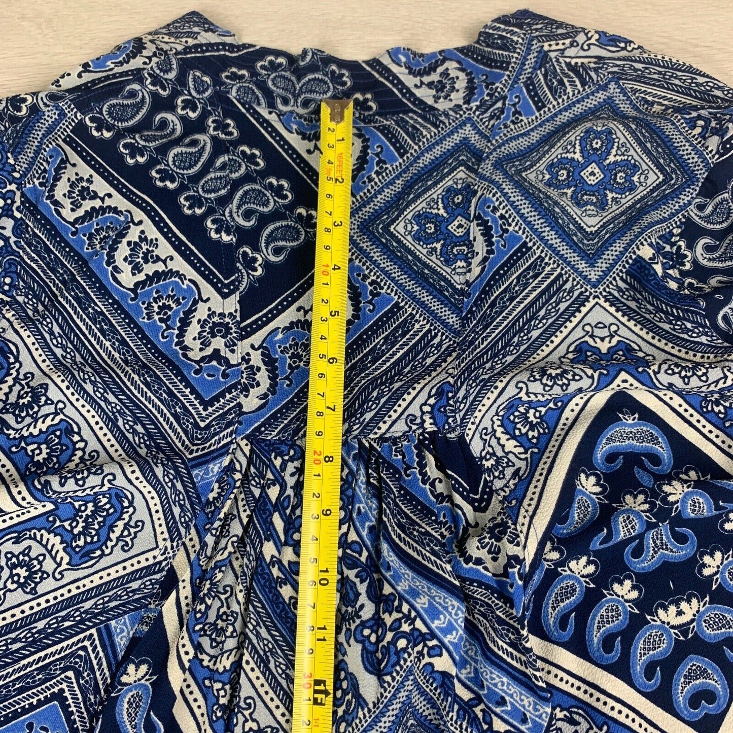 JV Womens Blue Blouse Size 8