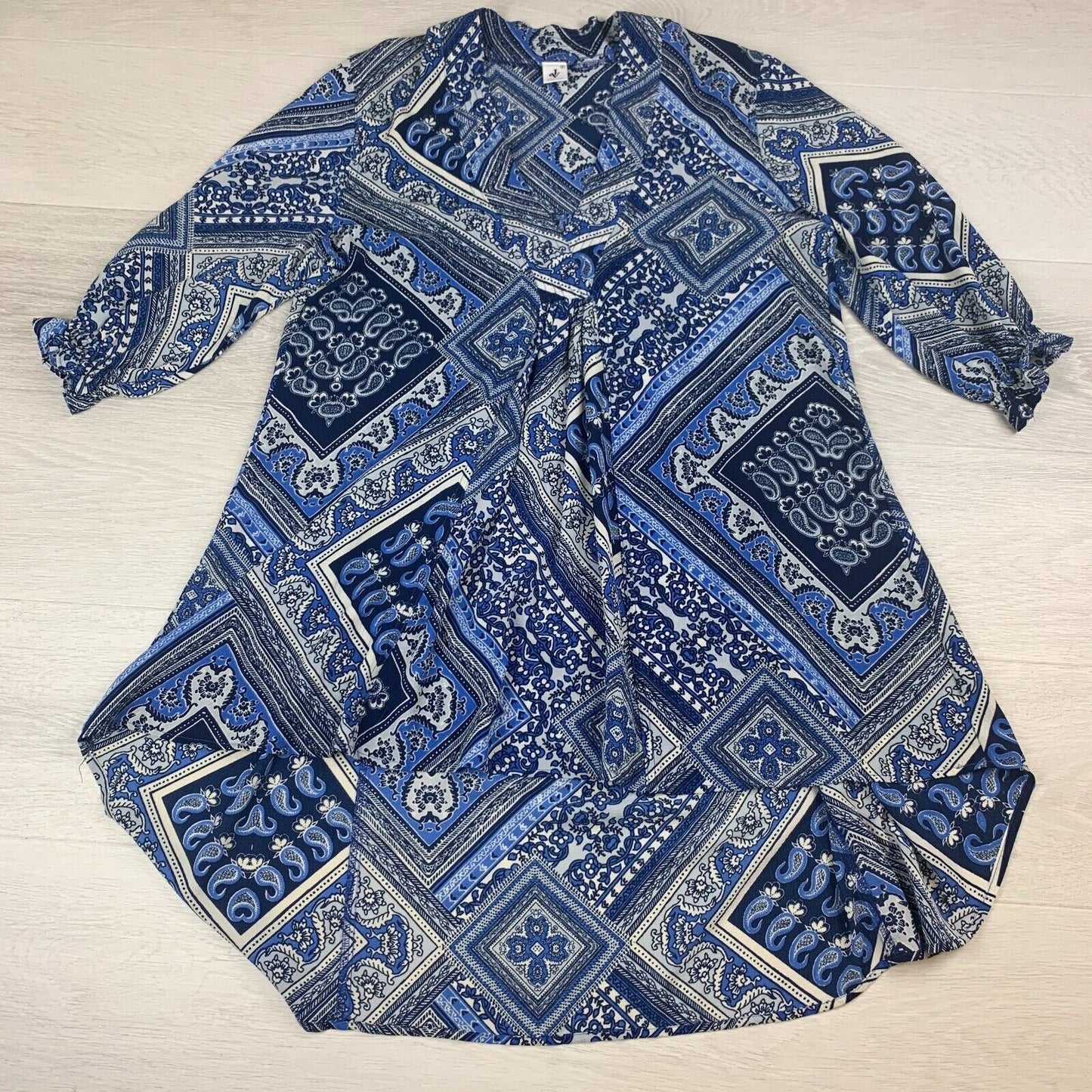 JV Womens Blue Blouse Size 8