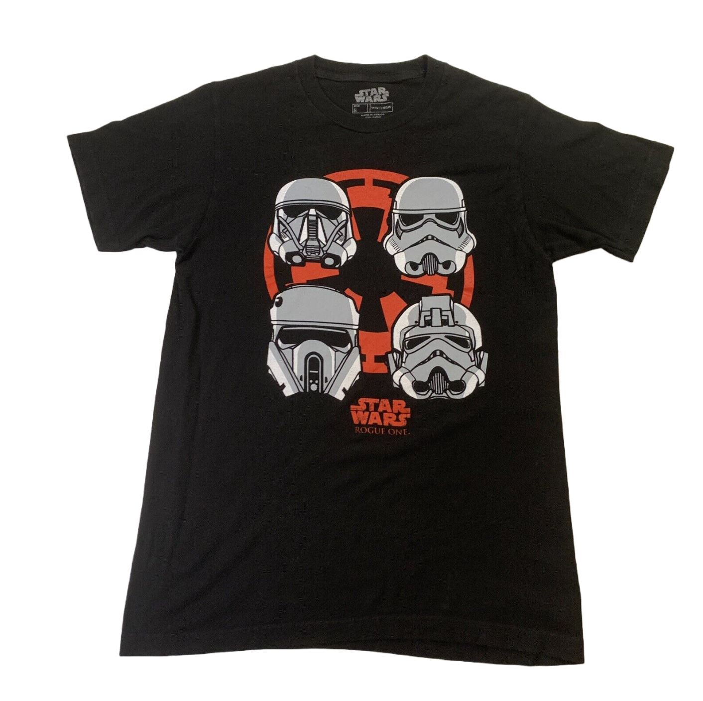 Star Wars Rogue One Storm Troopers Mens Black T-Shirt Size Small