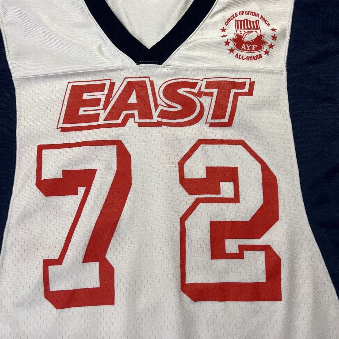 Athletic Apparel American Youth Football All-Stars East Gridiron Jersey Size M