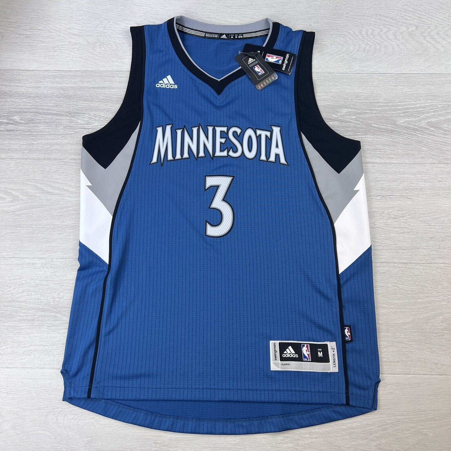 adidas Minnesota Timberwolves Mens Basketball Jersey Size M (New)