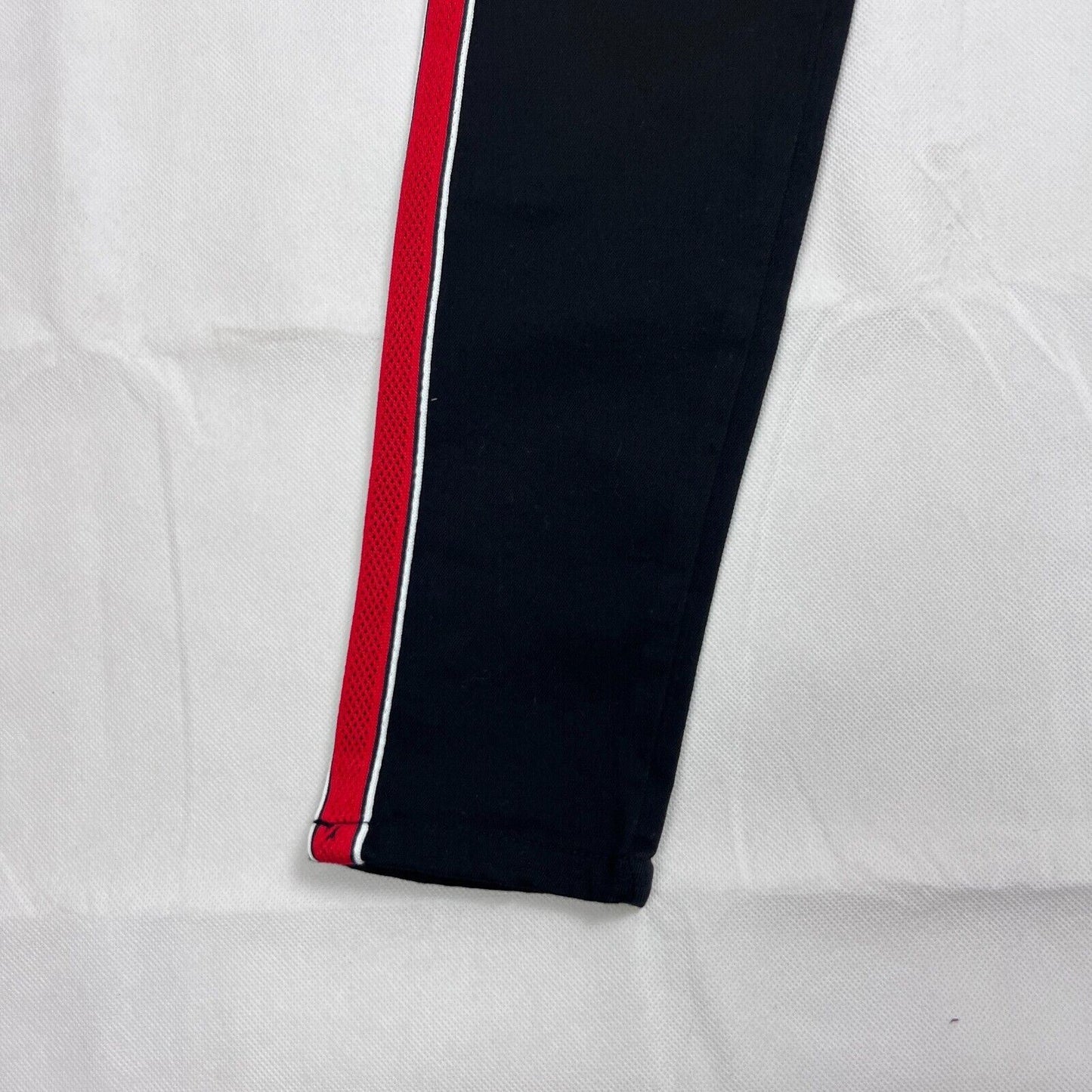 Zara Womens Black Jeans With Red Taping Size 4 US