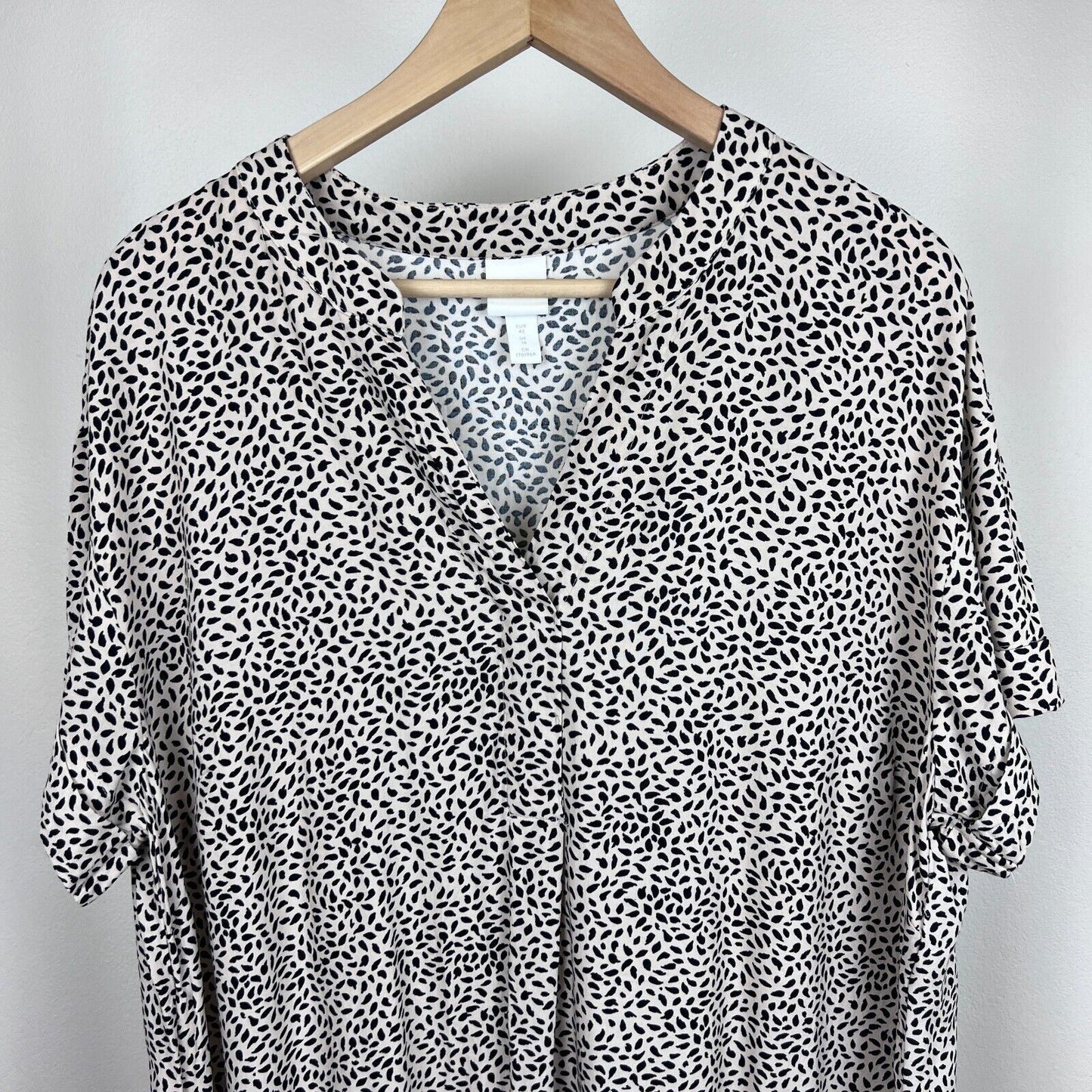 H&M Womens Shirt Dress Size 14