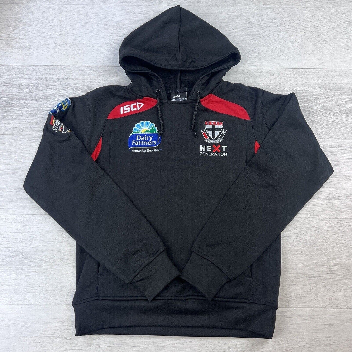ISC St Kilda Dandenong Southern Sting Rays kids Pullover Hoodie Size 10 years