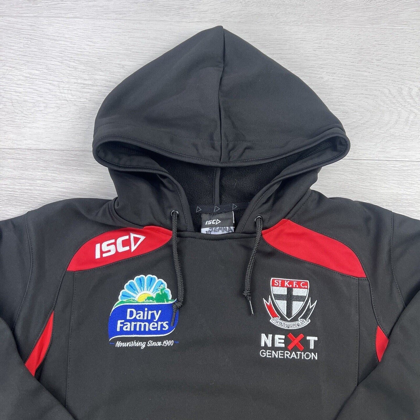 ISC St Kilda Dandenong Southern Sting Rays kids Pullover Hoodie Size 10 years
