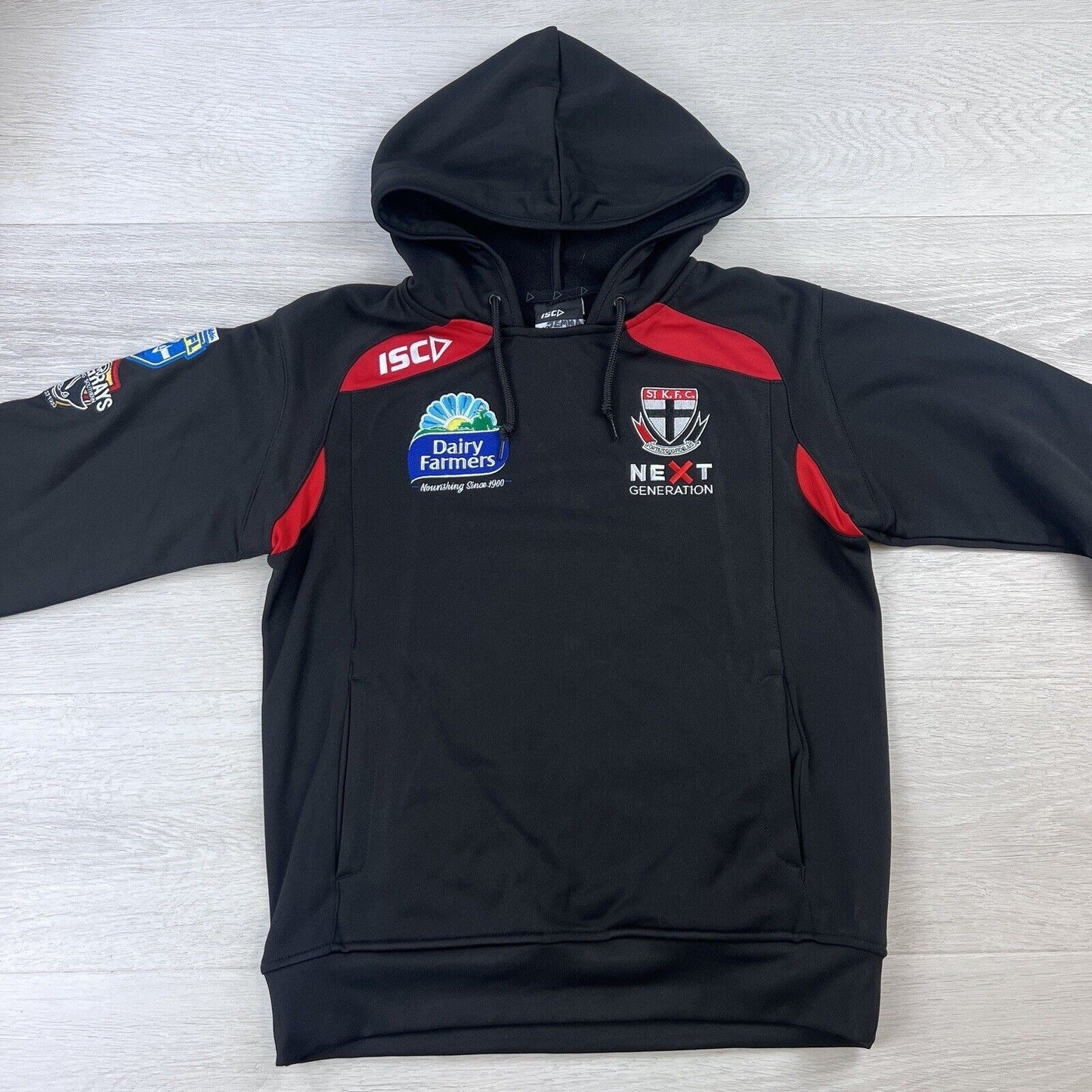 ISC St Kilda Dandenong Southern Sting Rays kids Pullover Hoodie Size 10 years