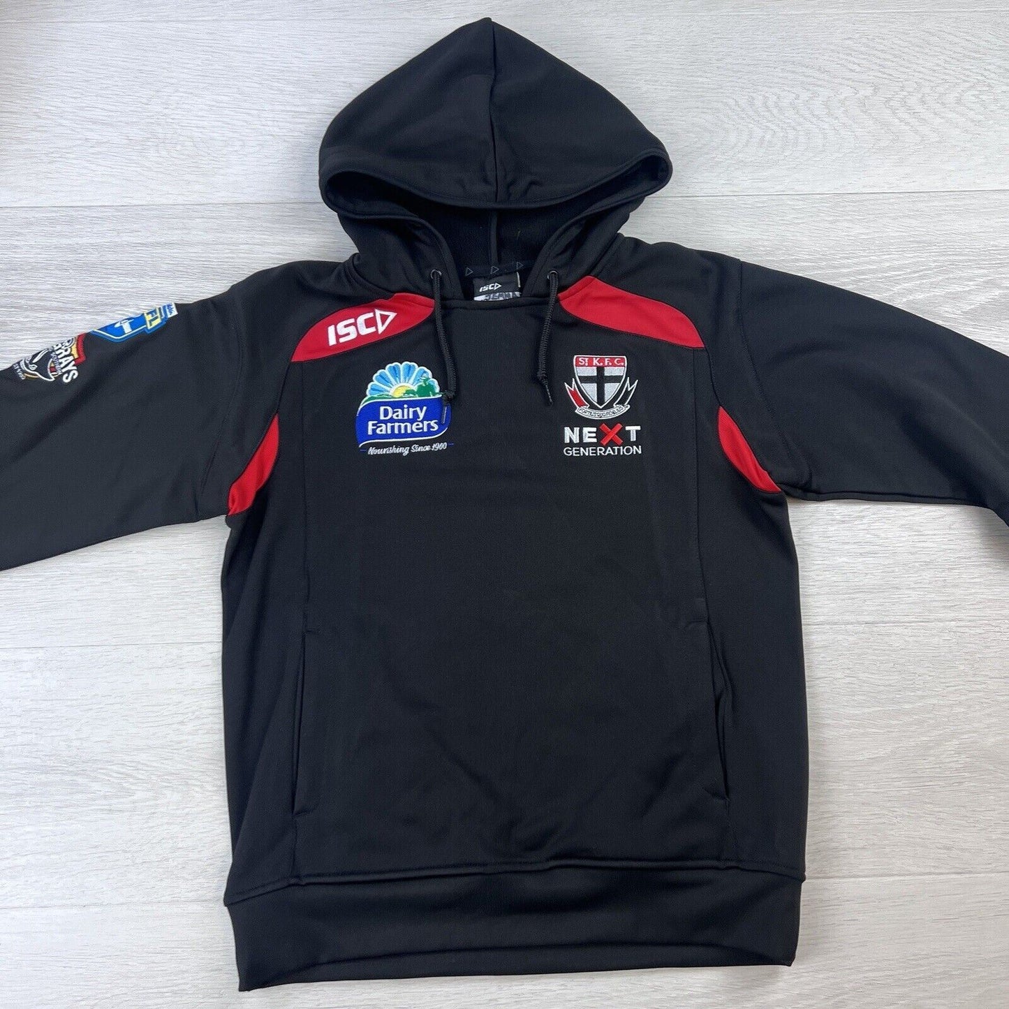 ISC St Kilda Dandenong Southern Sting Rays kids Pullover Hoodie Size 10 years