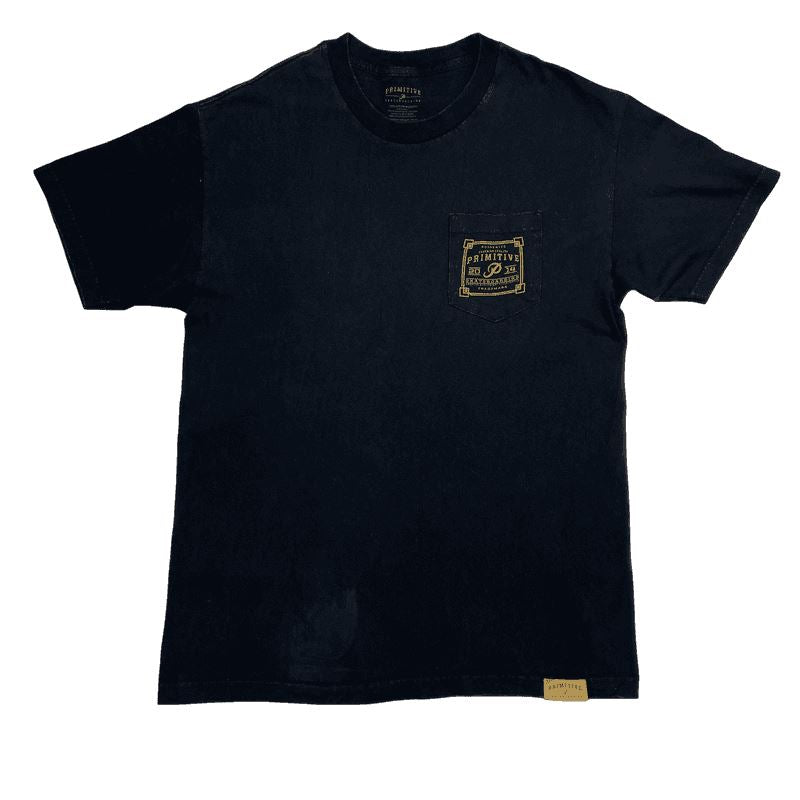 Primitive Skateboarding Mens Black T-Shirt Size Large